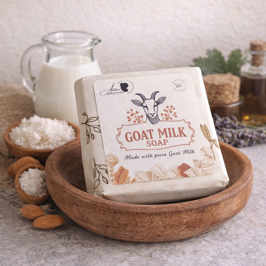 Premium Goat Milk Soap – Deeply Hydrating & Soothing Skin Care Bar