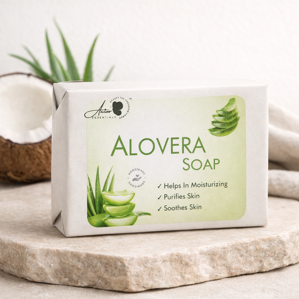 Aloe Vera Herbal Soap – Hydrating & Soothing Skin Care Bar