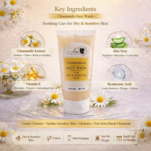 Aanoor Essentials Chamomile Face Wash