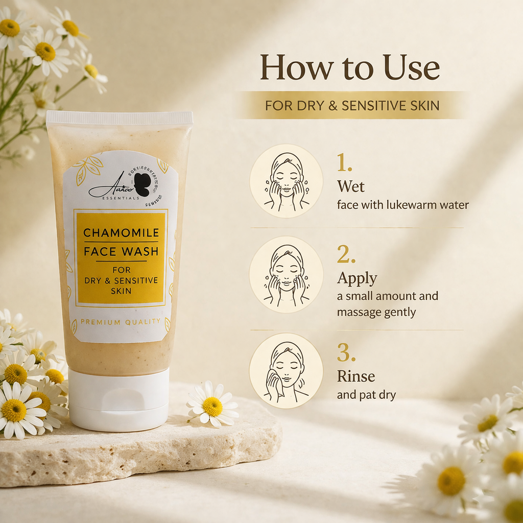 Aanoor Essentials Chamomile Face Wash