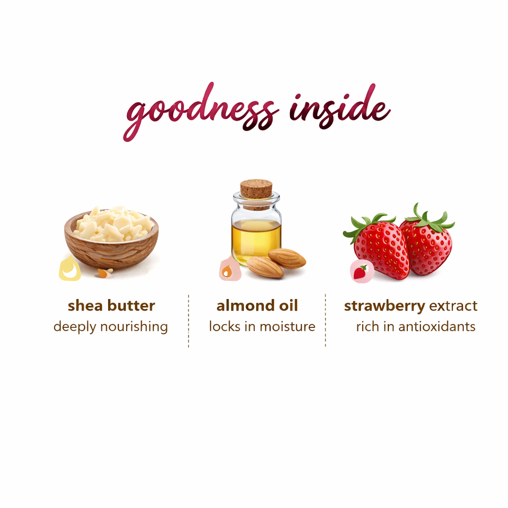 Aanoor Essentials Nourishing Strawberry Lip Balm